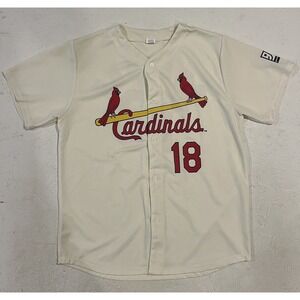 St. Louis Cardinals Jersey‎ #18 Shannon Goodwill Giveaway MLB Adult Size XL